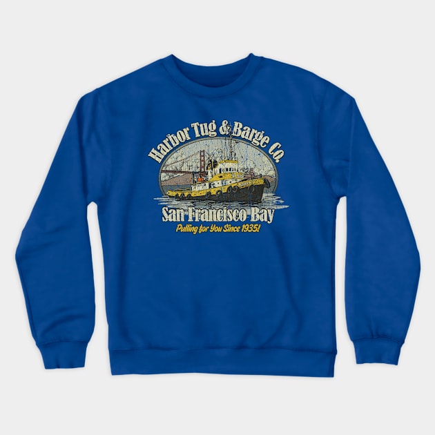 Harbor Tug & Barge Co. 1935 Crewneck Sweatshirt by JCD666